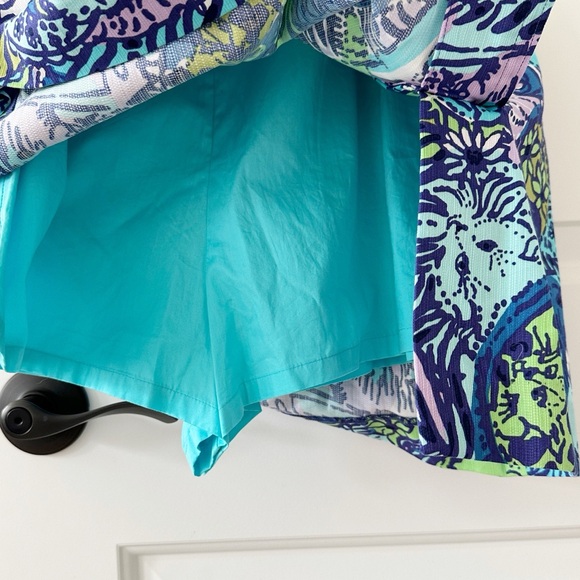 Lily Pulitzer Jesse Skort Romper in Cattitude - Picture 10 of 12